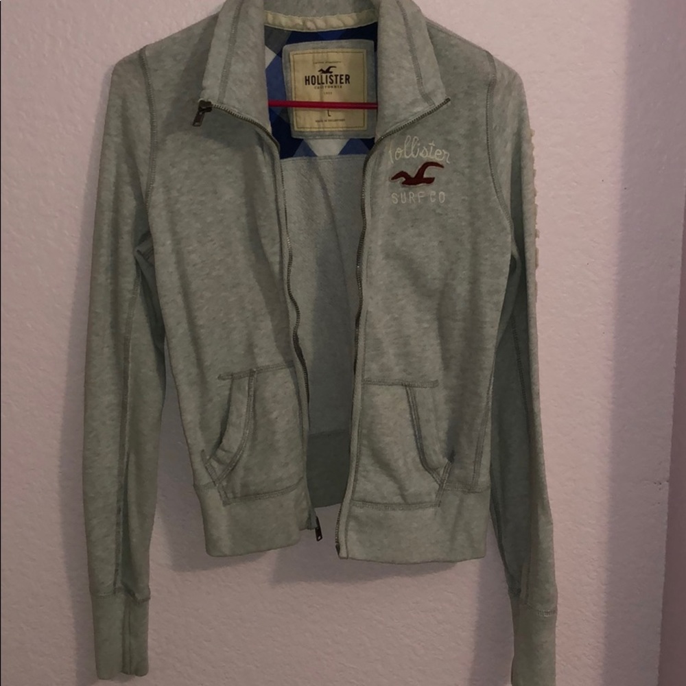 Hollister Double Zip Sweater